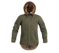 Military Wear Fish Tail Parka Jacket - Olive