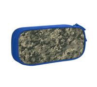 Military Woods Camouflage Pencil Case, Zip Smooth Pencil Case, Portable Pencil Case Large School Stationery Storage Bag, Make-Up Bag