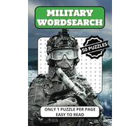 Military Wordsearch: Word Searches with Easy to Read Print about the Army, Navy and Air Force suitable for Teens, Adults and Seniors