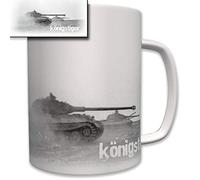 Military WWII WH Royal Bengal Tiger in Attack Tiger Tank Armoured Vehicle - Mug Coffee # 6361