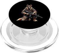 MilitaryCombat Dog PopSockets PopGrip for MagSafe
