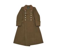 militaryharbor Elite Officer Brown Wool Greatcoat-6XL