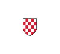 militaryharbor WW2 Croatian Volunteer's helmet decal water transfer for M35/M38/M40/M42 II