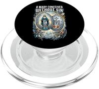 Militia of The Immaculata St. Maximilian Kolbe Catholic PopSockets PopGrip for MagSafe