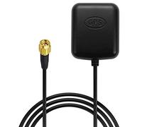 MILIWAN GPS Antenna SMA Plug Connector GPS Active Aerial with 3M Antenna Extension Cable Waterproof GPS Module with Magnetic base for GPS Navigation System car DVD