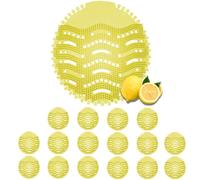 MILIWAN Urinal Screens Deodorize, 16 PACK Urinal Mats Pads Cakes, Anti-Splash & Clogging, Odor Neutralizer Fits Most Urinals & Waterless, Bathroom, Offices, Schools, Etc.