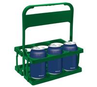 Milk Bottle Holder | Foldable Carrier | 6 Holes Reusable Beer Bottle Carrier | Reusable Folding Rack with Handle | Water Bottle Carrier to Organize the Bottle