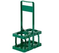 Milk Bottle Holder - Portable Wine Beer Rack | 2-Holes Reusable Beer Bottle Carrier Organizer | Foldable PP Drink Carrier | Wine Rack Cup Holder For Beverage Coffee Beer Milk Wine Bottle