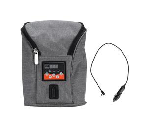 Milk Bottle Warmer Bag, Baby Bottle Heater, Portable Cordless Milk Warmer for Bottle with Adjustable Temperature Control, USB Heating, Great for Car Travels, Outdoors and Home