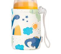 Milk Bottle Warmer Cover - Feeding Wrap, Thermal Sleeve | Leather Cup Insulation Cover for Baby Bottle Heating, Toddler Milk Holder for Home Nursery, Outing, Outdoor Drinking