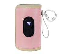 Milk Bottle Warmer | Portable Milk Warmer with LCD Display | Precise Temperature Control, Memory Function for Breast Milk and Formula for Home, Travel