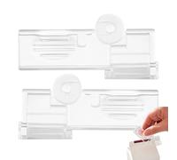 Milk Box Clip, 2-Piece Food Bag Storage Clip for Pantry, 180 Degree Rotating Food Bag Sealer for Liquid Packaging Studio Travel Refrigerator Dorm Room Pantry