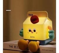 Milk Box Night Lamp, Milk Box Night Lamp Led Bedroom Light Boys Kids Girls for Bedside Decor Cute Light Portable, Lighting & Ceiling Fans