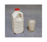 Milk Carton and Glass