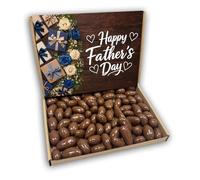 Milk Chocolate Brazils Fathers Day Sweets Gift Box Hamper (KRAFT FATHERS DAY FRONT)