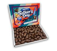 Milk Chocolate Brazils Fathers Day Sweets Gift Box Hamper (RETRO FATHERS DAY FRONT)