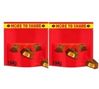 Milk Chocolate & Caramel More to Share Sharing Bag 2x194g