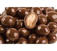 Milk Chocolate Coated Peanuts - Crunchy Roasted Peanuts in Creamy Milk Chocolate | Bulk Sweet Snack | Vegetarian | UK Seller | Ideal for Sharing, Gifting or Snacking (180 g)