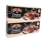 Milk Chocolate Cocoa Biscuits with Irish Cream Flavour Filling 128g Box for all festivals sweet snacks (Pack of 2)