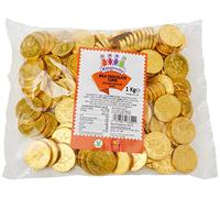 Milk Chocolate Coins - 1kg bag Approx 135