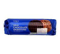 Milk Chocolate Digestives Biscuits (6 pack) 300g Marks & Spencer