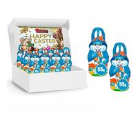 Milk Chocolate Easter Bunny 55g With Gift Box - Bunny Chocolate Treats - Perfect as a Gift this Easter (10 x Bunnies)