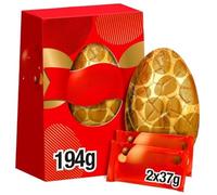 Milk Chocolate Easter Egg 194g "Taste The Sweetness In Every Bite" Twisty Treat, Special For Easter Christmas,Birthday