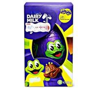 Milk Chocolate Faces Easter Egg 90g (Pack of 2) "Taste The Sweetness In Every Bite" Twisty Treat, Special For Easter Christmas,Birthday