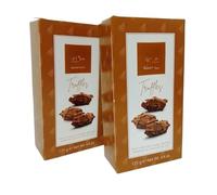 Milk Chocolate Flaked Truffles with Vanilla Flavour Biscuits | Smooth Flaked Chocolate Treats & Crunchy Biscuits Gift Set | Delightful Sweet Snack (pack of 2)