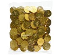 Milk Chocolate Gold Pirate Coins 1kg Bag (Approx 135 coins)