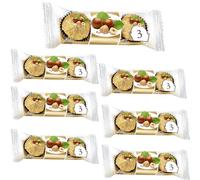 Milk Chocolate Hazelnut Pralines Treat Pack 37.5g - 3 Pieces - Crispy Wafer with Smooth Chocolate & Whole Hazelnut - Perfect Giift or Indulgent Treat - Frchr (7 x Packs)