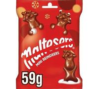 Milk Chocolate Mini Reindeer 59G (Pack of 4) "Serving up some sweet happiness" Special For Easter Christmas,Birthday