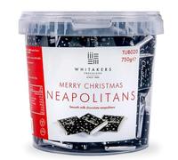 Milk Chocolate Neapolitans 750g (Approx 150pcs) for Xmas eve Christmas Sweets in Bulk Cheap Stocking Fillers Individually Wrapped Sweets Tub for Party Bags or Birthday Party Favor (Merry Christmas)
