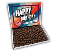 Milk Chocolate Peanuts Gift Box Happy Birthday Hamper (RETRO BIRTHDAY FRONT)