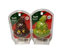 Milk Chocolate & Peppermint Mug Melt Bombs with Mini Marshmallows Set of 2 - Fun Shaped Drink Melts for Hot CoCoa Beverages Christmas Seasonal Treat Pack