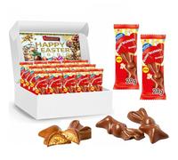 Milk Chocolate Popcorn Easter Bunny 29g With Gift Box - Easter Bunny- mlte (30 x Bunnies)