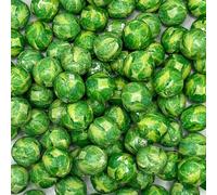 Milk Chocolate Sprouts 500g - Foil Wrapped Christmas Chocolate Balls - 18mm Solid Chocolate Brussel Sprouts For Festive Table Decorations or Stocking Fillers - Lynton