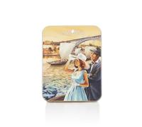 Milk Chocolate Tin “Oporto” - 50 g - Tin Inspired by the City of Oporto - Full of Flavor - Gourmet Chocolate from Portugal