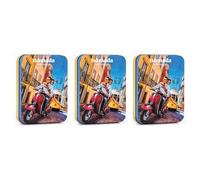 Milk Chocolate Tin Pack Lisbon 50 g Each Tins Inspired by the City of Lisbon Full of Flavor Gourmet Chocolate Product from Portugal