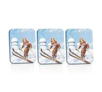 Milk Chocolate Tin Pack Serra da Estrela 50 g Each Tins Inspired by the Serra da Estrela Region Full of Flavor Gourmet Chocolate Product from Portugal