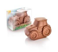 Milk Chocolate Tractor, Belgian Chocolate in a Fun Tractor Shape | The Gourmet Chocolate Pizza Company
