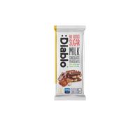 Milk chocolate with hazelnuts Diablo (no added sugar, with stevia), 75 g
