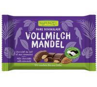 MILK CHOCOLATE WITH ORGANIC ALMONDS 100 g - RAPUNZEL