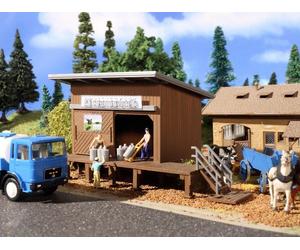 MILK COLLECTION POINT HO Gauge Vollmer kit 43856