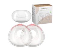 Milk Collection Shells, Reusable Leak-Protection Silicone Cups, Breast Shells No More Wasted Milk or wasteful Breast Pads, Skin-Friendly and Easy to Wear
