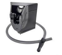 Milk Container Adapter Kit for External Milk Containers Compatible for Siemens EQ700, EQ900, and EQ900 Plus Fully Automatic Coffee Machines, Black Plastic with Hose Connector