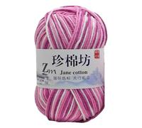 Milk Cotton Wool Yarn Tie Dye Color Thick Wool Yarn for Knitting Crochet Baby Blanket Knitting and Crochet Knit