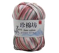 Milk Cotton Wool Yarn Tie Dye Color Thick Wool Yarn for Knitting Crochet Baby Blanket Knitting and Crochet Knit