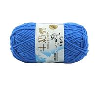 Milk Cotton Yarn Colourful Baby Crochet Yarn Soft Hand Knitting for Scarves Shawls Blankets Colourful Crochet Knitting Milk Cotton for Hat Scarves Blanket