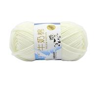 Milk Cotton Yarn Colourful Baby Crochet Yarn Soft Hand Knitting for Scarves Shawls Blankets Colourful Crochet Knitting Milk Cotton for Hat Scarves Blanket